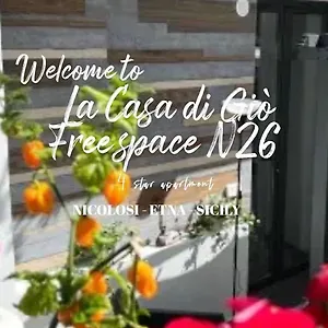 Appartement La Casa Di Gio - Free Space N26, Nicolosi